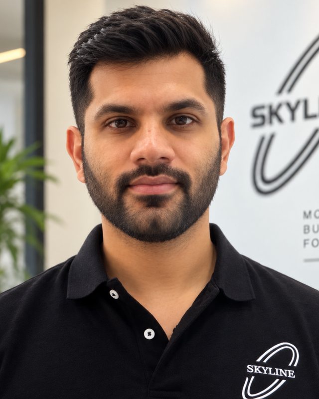 Daksh Saluja, Chief Executive Officer of Skyline Movers